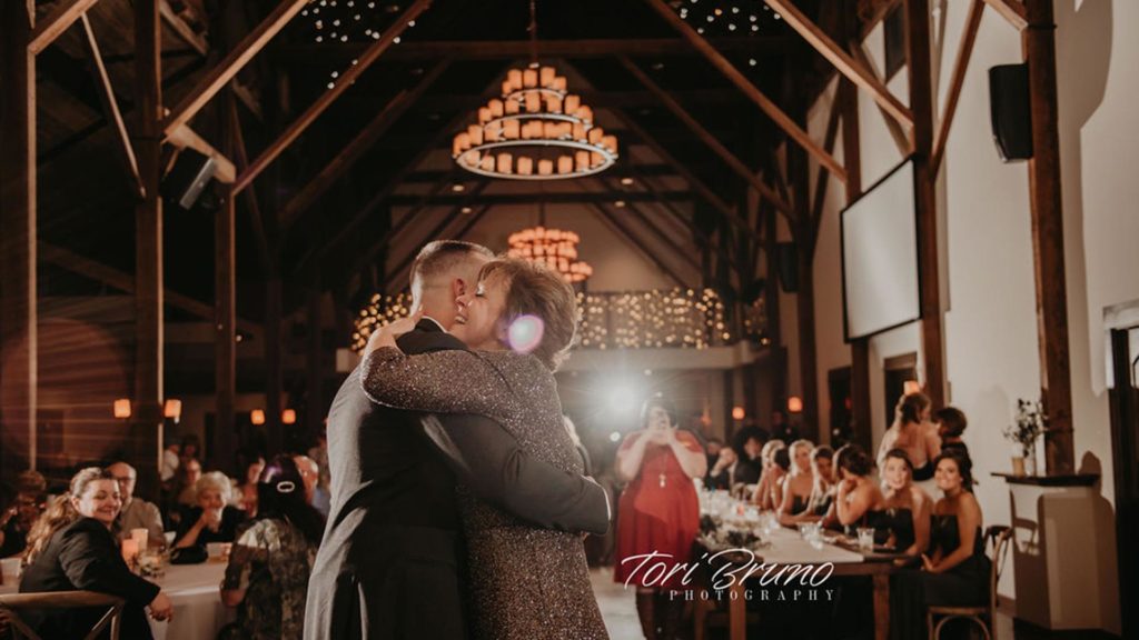 mother-son dance at Palace Event Center | photo by Tori Bruno