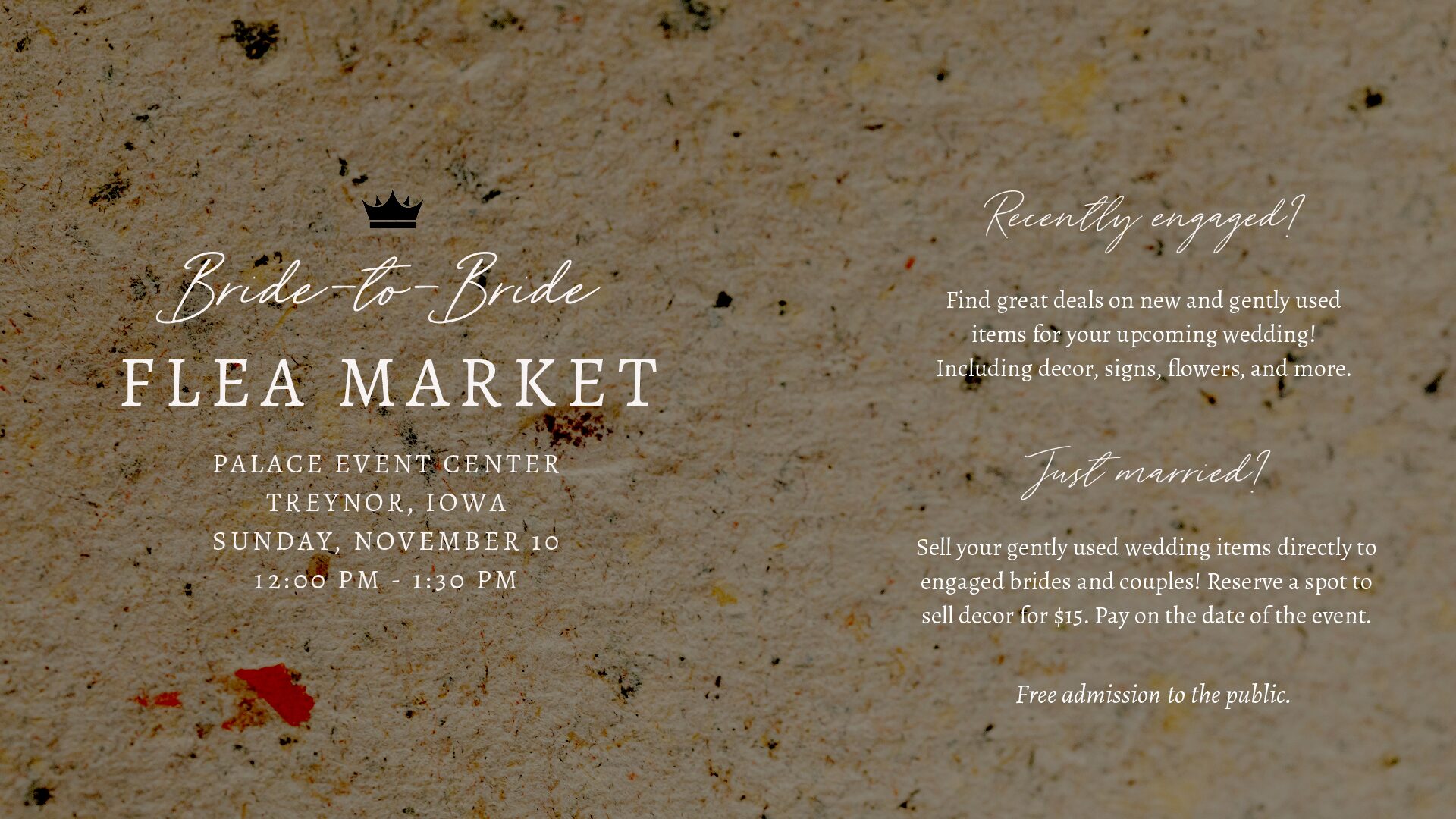 Bridal Flea Market