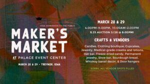 Palace Event Center Spring Maker's Market